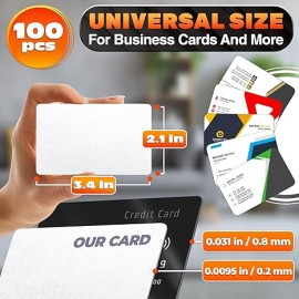 100 Pcs Metal Sublimation Blanks