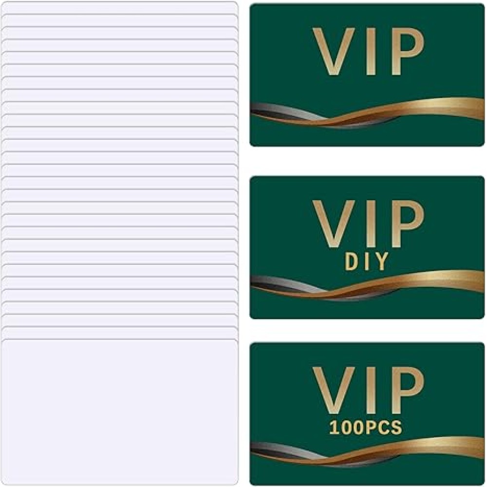 100 Pcs Sublimation Business Card