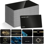 200 Pack Metal Business Cards