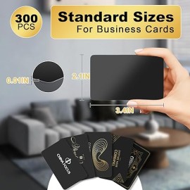 300 Pcs Metal Business Cards