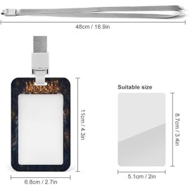 Royal Lion Crowned Lanyard ID Badge