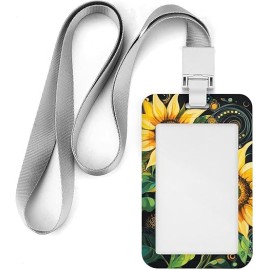 Sunflower Dreams Lanyard ID Badge